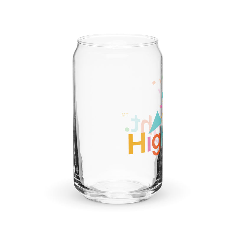 Celebration Can-shaped glass