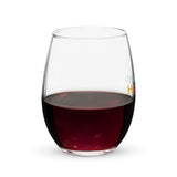 Celebration Stemless wine glass